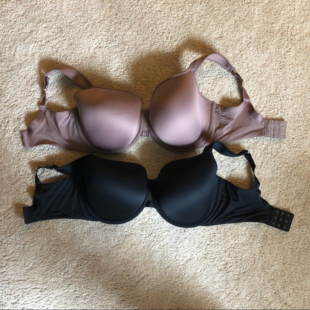 2 ThirdLove Perfect Coverage Bras, 38H